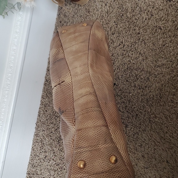 Rare Python Salvatore Ferragamo Handbag - Picture 4 of 12